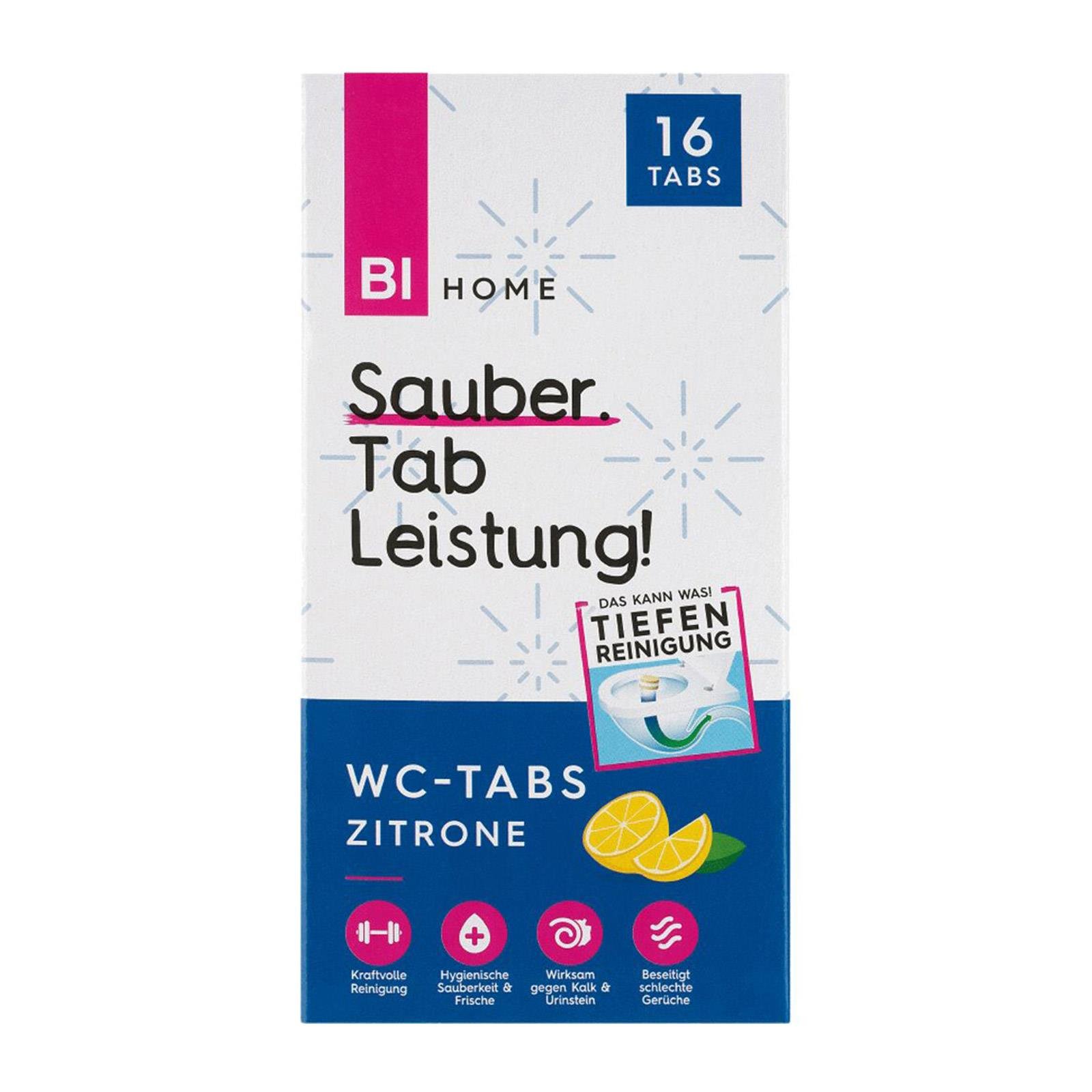 BI HOME WC Tabs 16 Stk