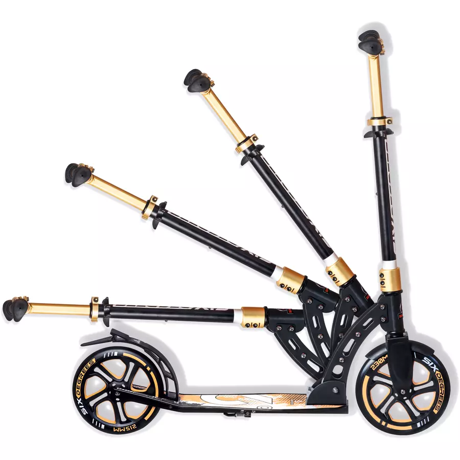 SIX DEGREES Aluminium Scooter 230215 mm gold