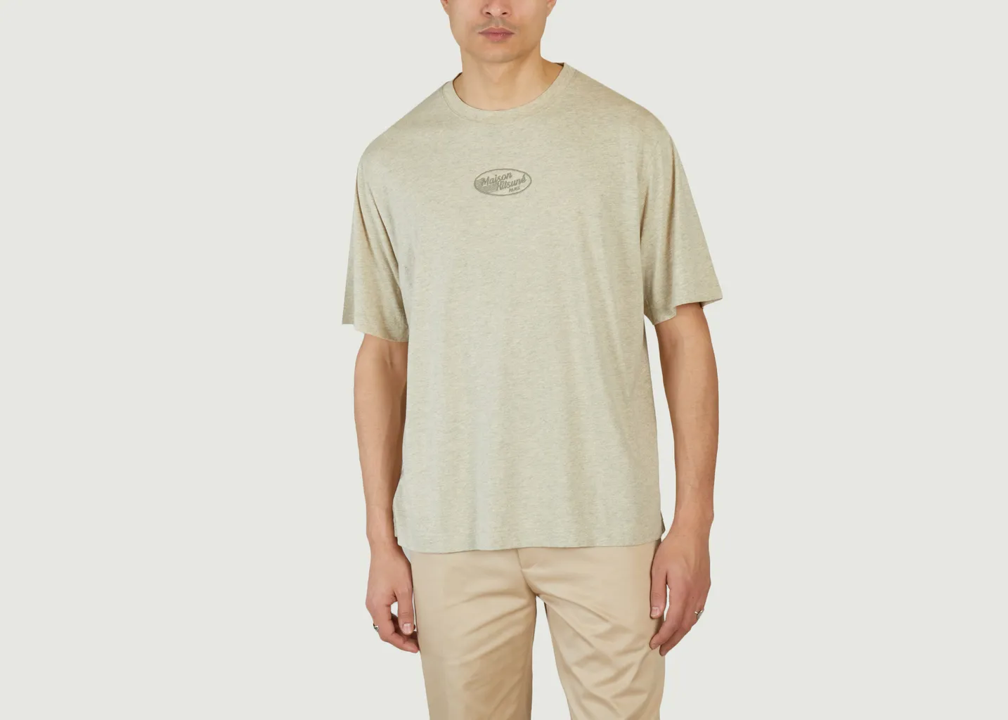 T-shirt Oversize Pit Stop Maison Kitsuné