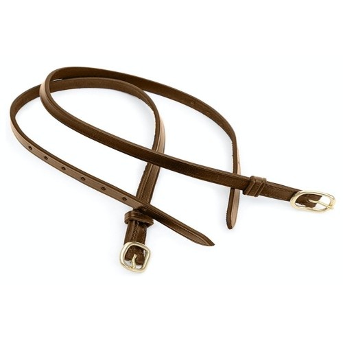Correias de couro Blenheim para esporas de cavalos - Pacote com 2 unidades