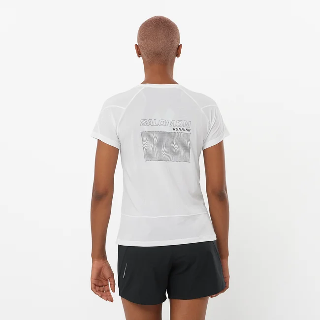 CROSS RUN GRAPHIC  Kurzarmshirt Damen