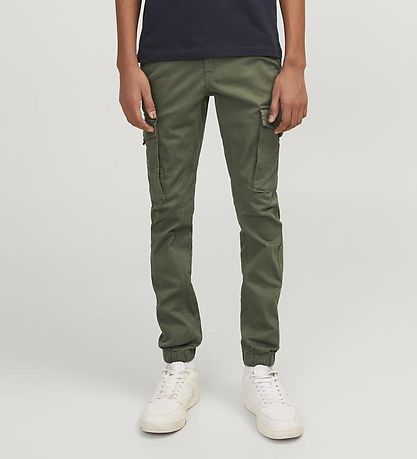 Jack & Jones Hosen - JpstPaul - Noos - Olive Nacht