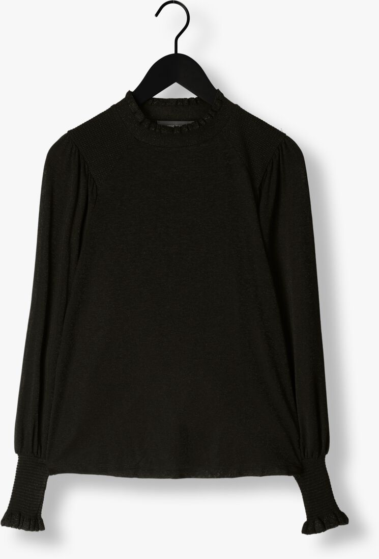 MOS MOSH zwarte mos mosh blouse kaliva ls blouse