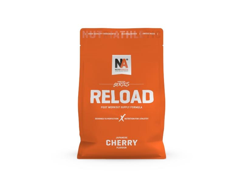 NUTRIATHLETIC Reload Kirsche 800 g Sportnahrung