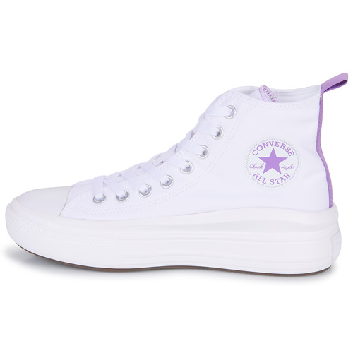 Converse - Chuck Taylor All Star Move Platform Foundation Hi - Blanc
