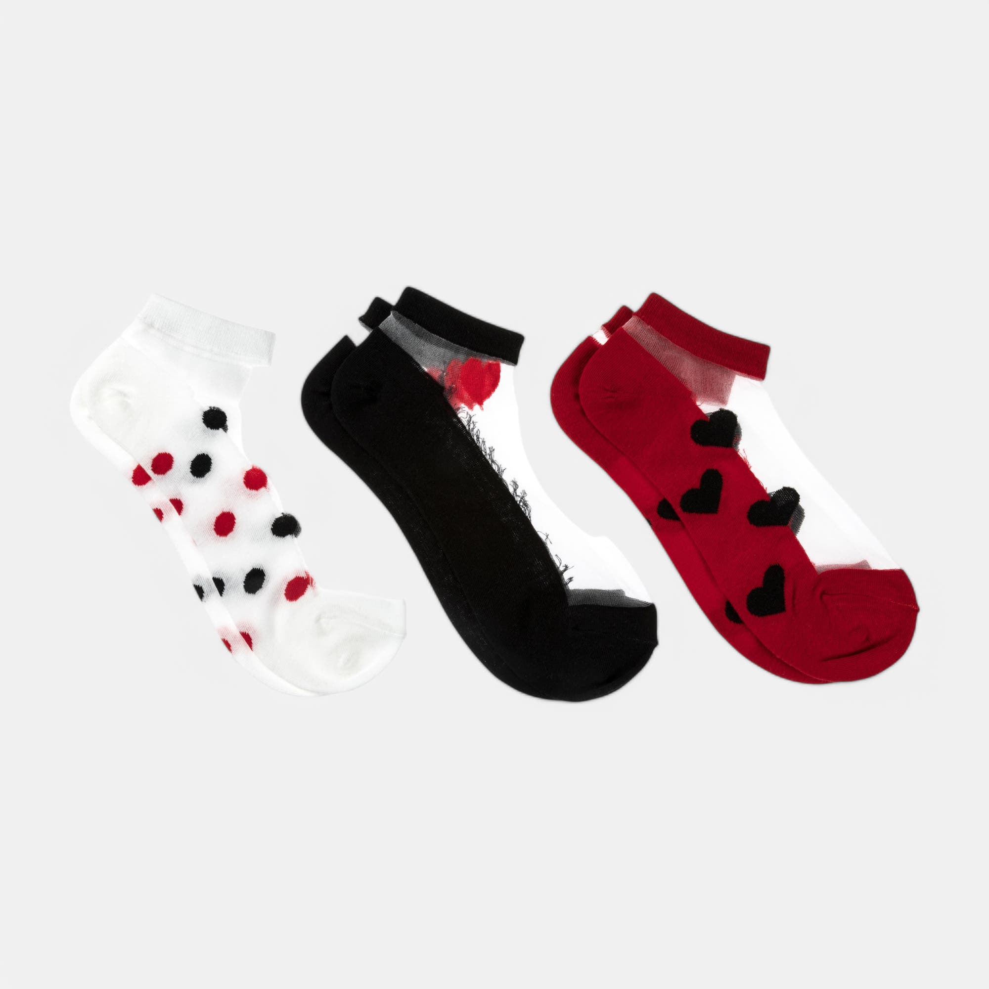 Chaussettes Femme rouge