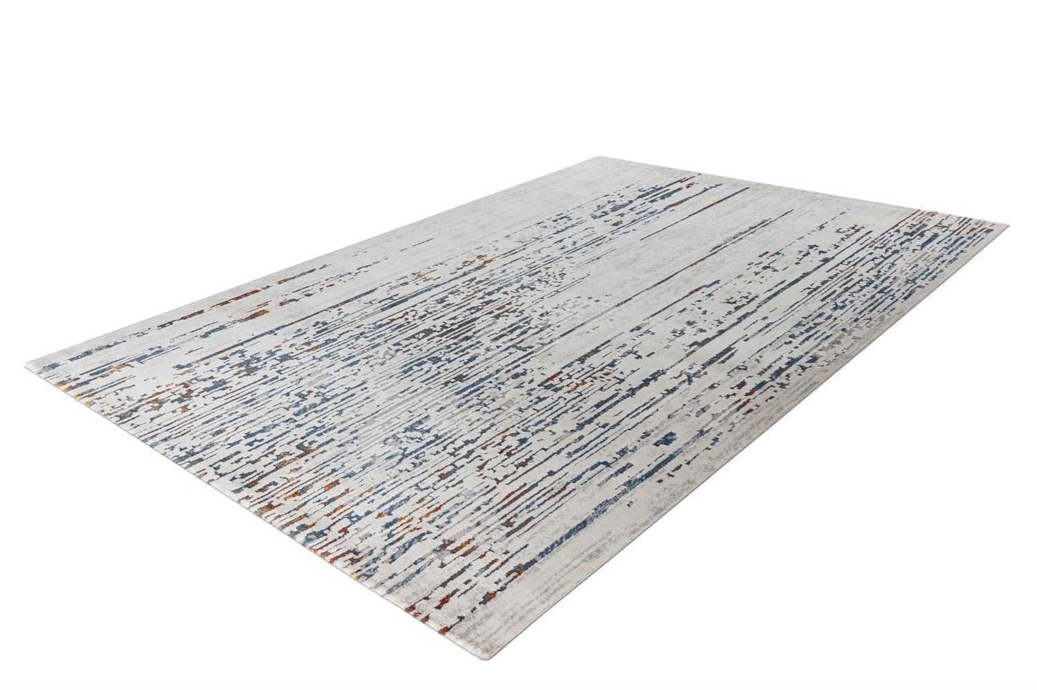 Kortpolig tapijt Tranquiluxe Grijs / Multi 10 mm Modern 80 x 150 cm