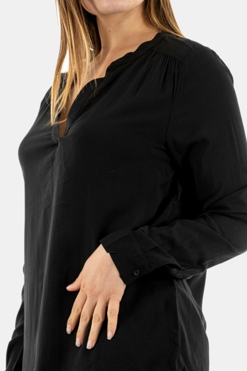 tee shirt manches longues ichi main noir