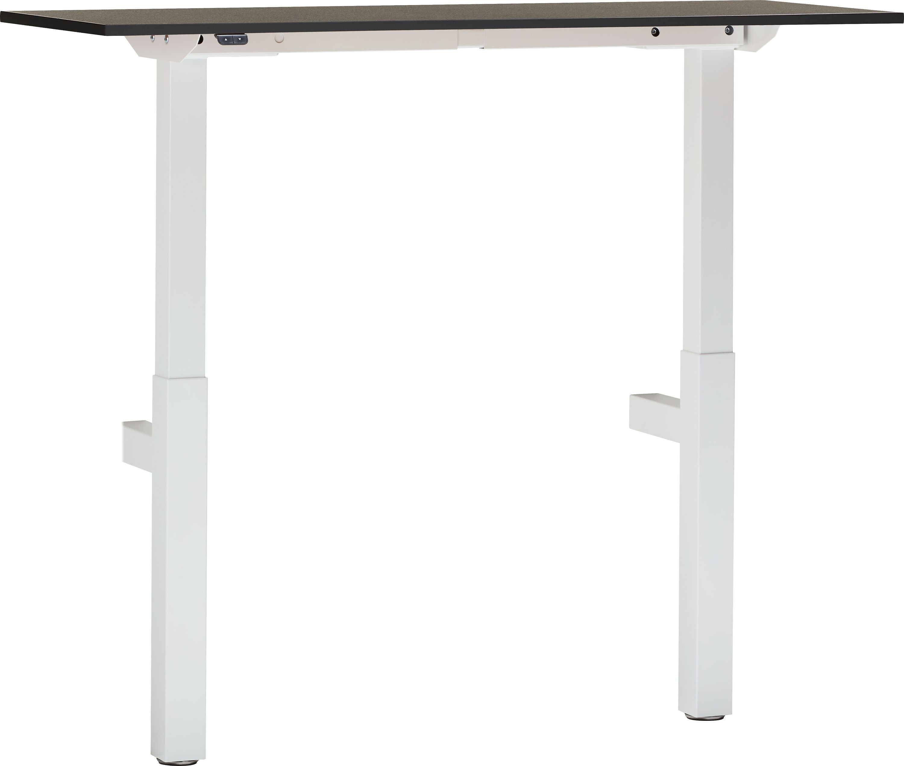 FLEXCUBE Wandtisch höhenverstellbar - Schwarz / B: 140.0 cm x T: 50.0 cm x H: 67.5 cm
