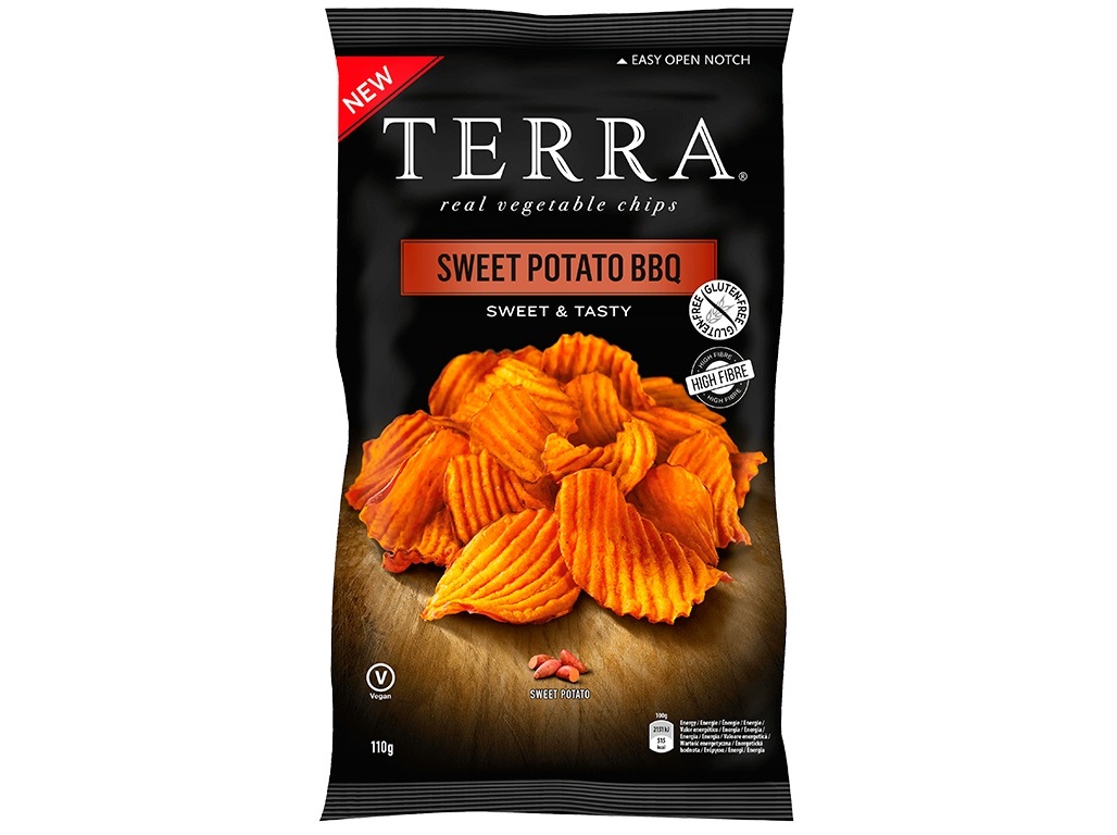 BATATA FRITA DOCE TERRA CHIPS BARBECUE 110 G