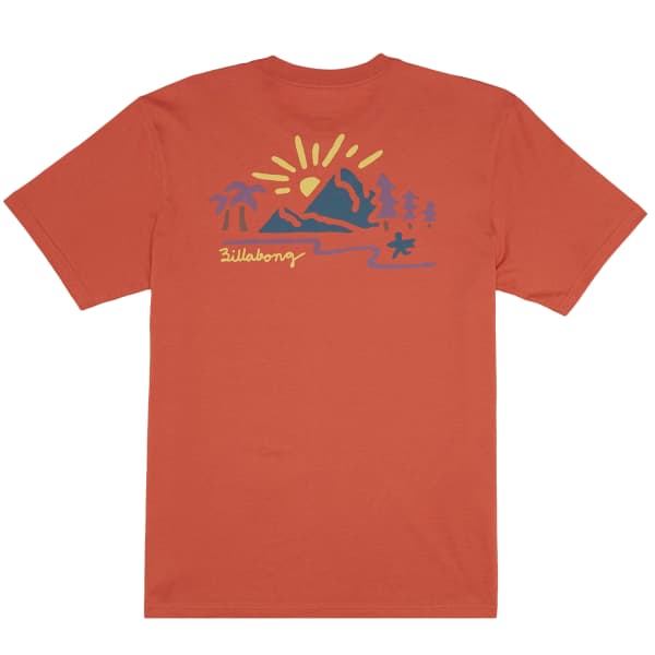 T-shirt BILLABONG PANORAMA SS CORAL