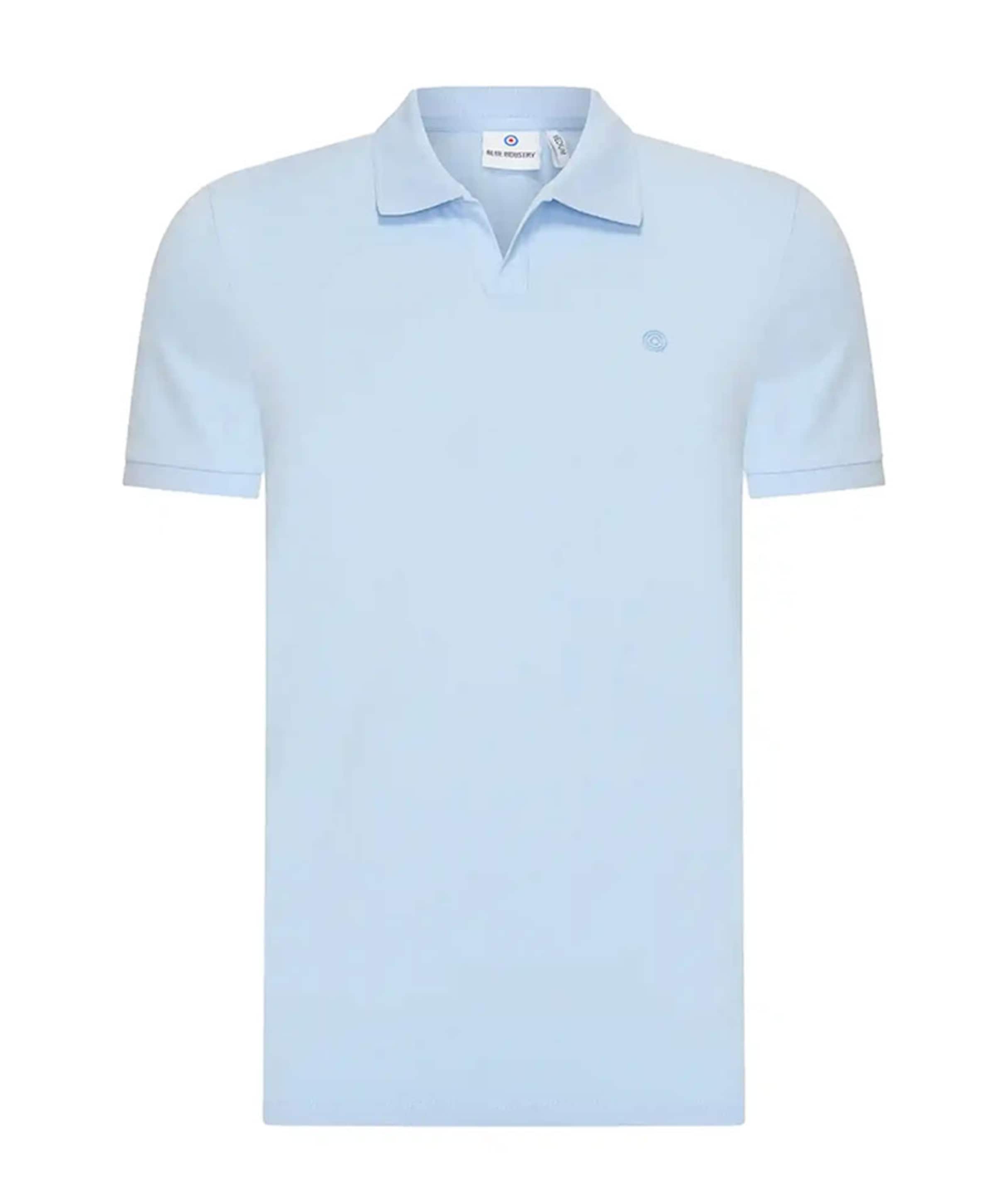 Blue industry Heren polo blauw