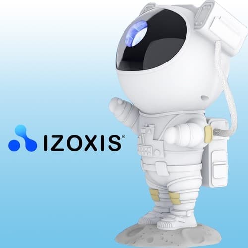 Izoxis 21857 astronaut LED-stjerneprojektor