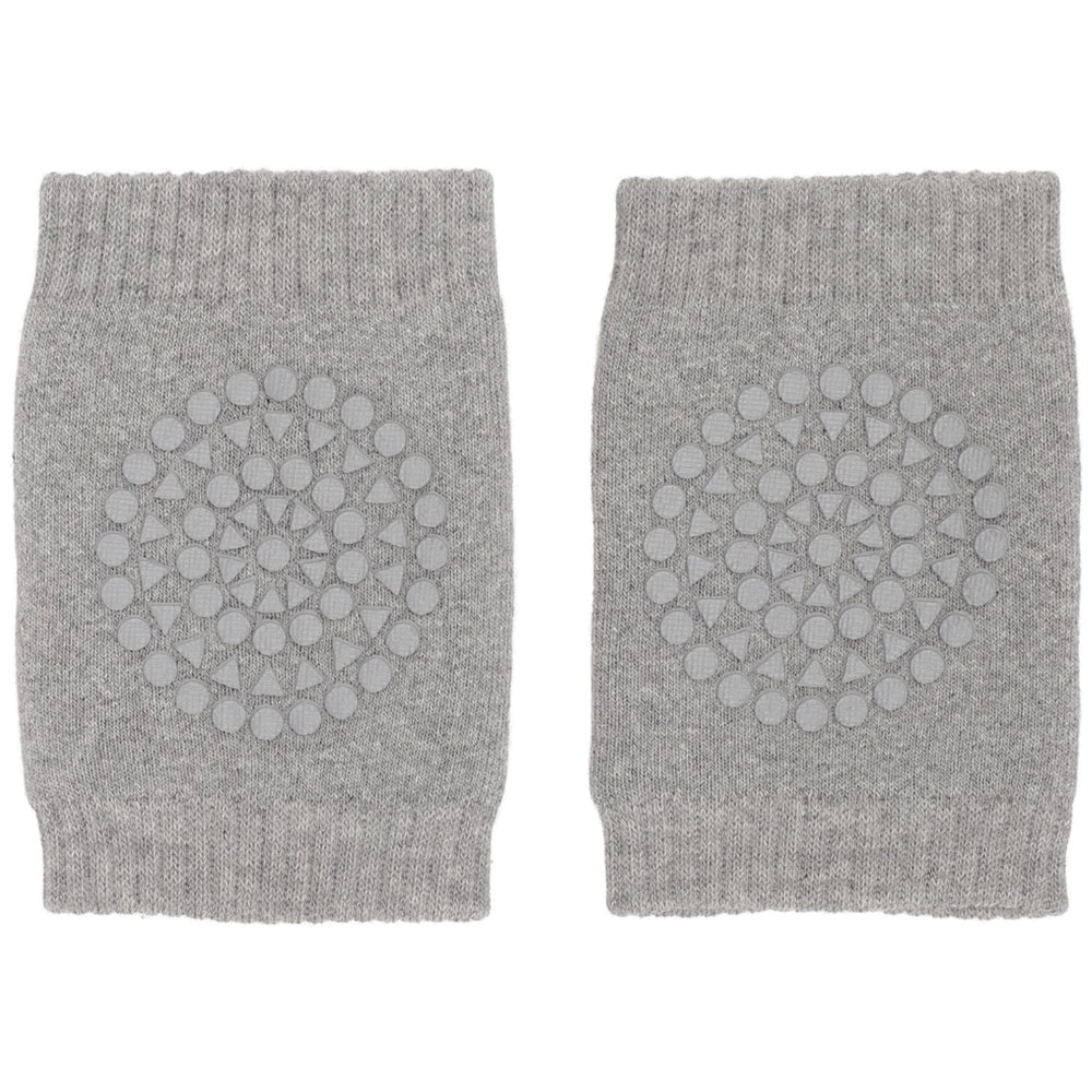 Køb Gobabygo Grey Melange Crawling Knæbeskyttere Organic Terry Bomuld