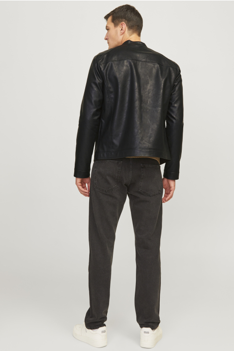 JJ Rebel zwarte heren jas