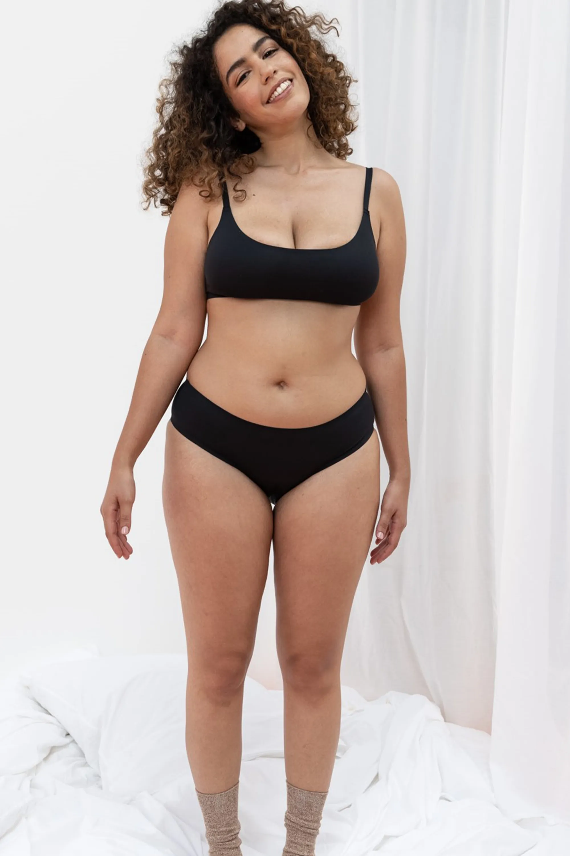 Smoon Culotte menstruelle flux moyen noir