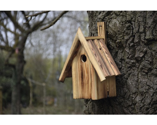 Nestkast heksenhuisje 25,5 x 17,5 x 33 cm hout