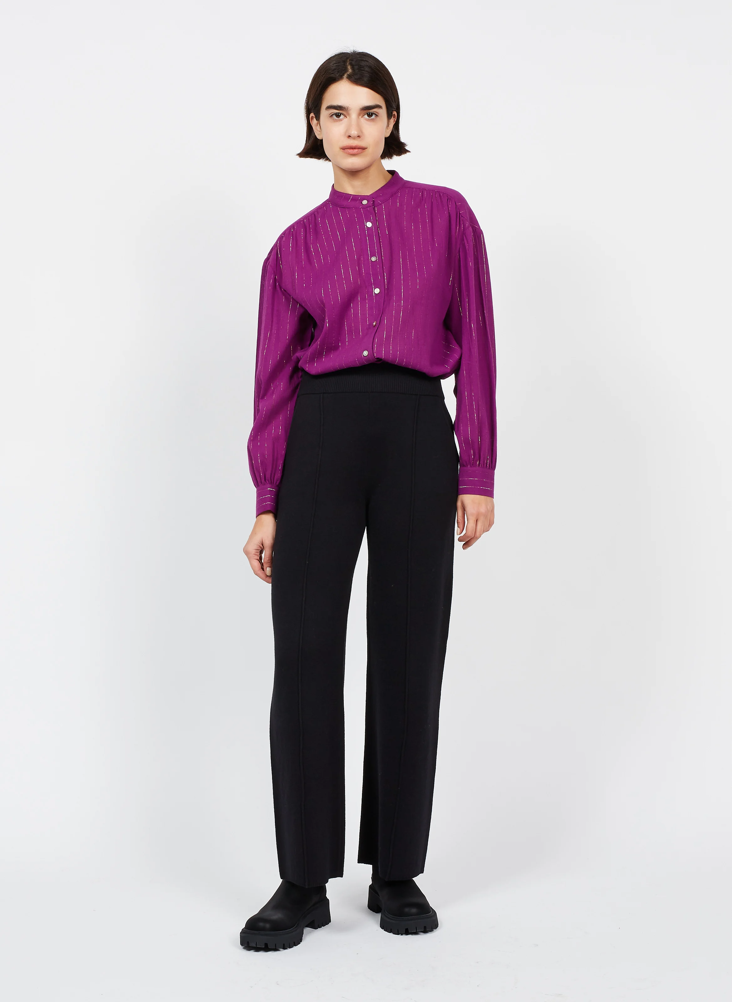 CRIMSON - Bottines chelsea en cuir| Noir