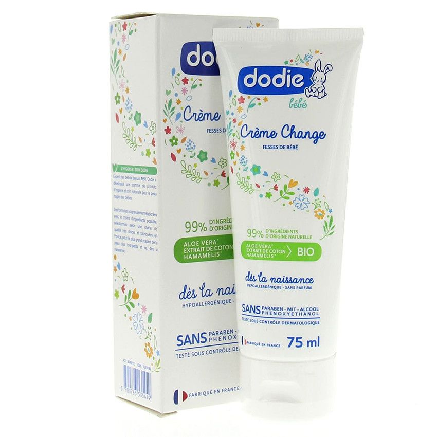 Crème de change sans parfum - 75 ml - Ecru