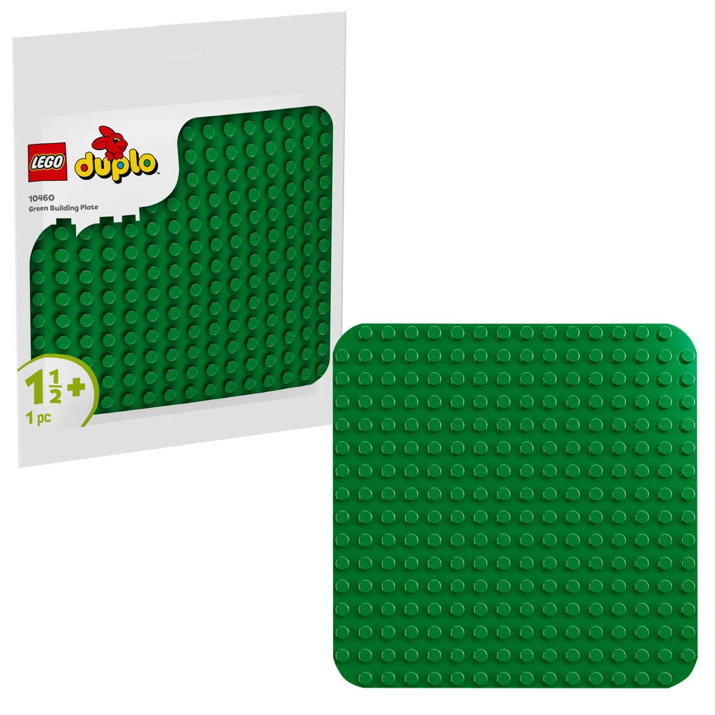 Groene bouwplaat bouwspeelgoed 10460