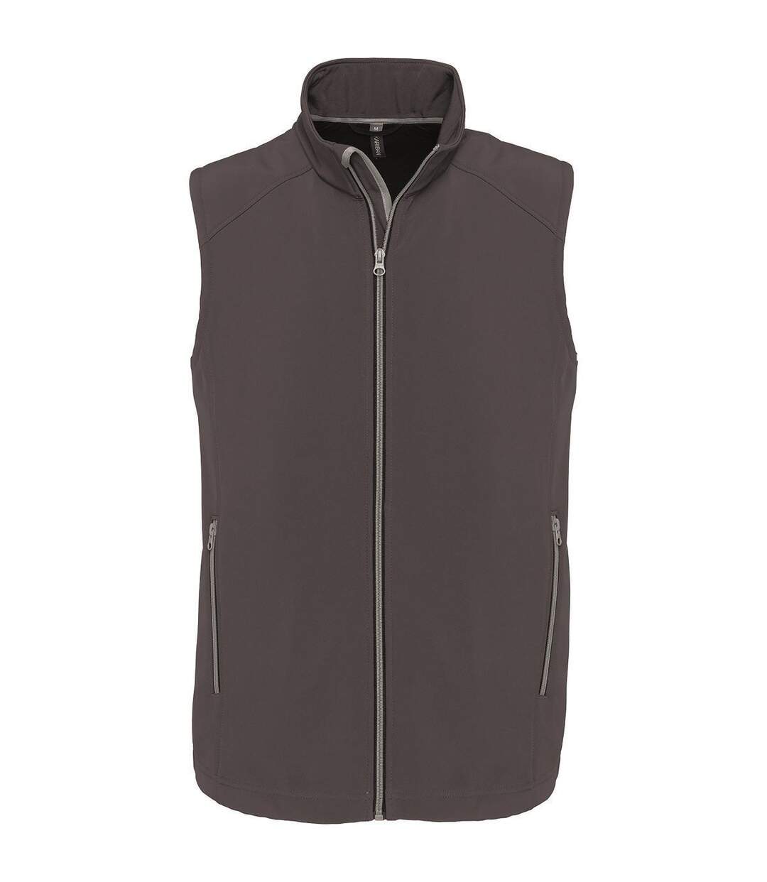 Bodywarmer gilet softshell - 2 couches - Homme - K423 - gris titanium
