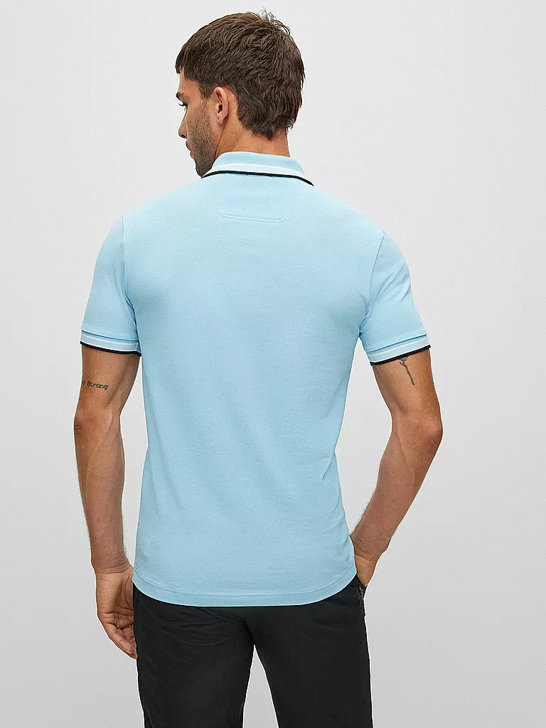 BOSS Poloshirt Modern Fit PADDY hellblau