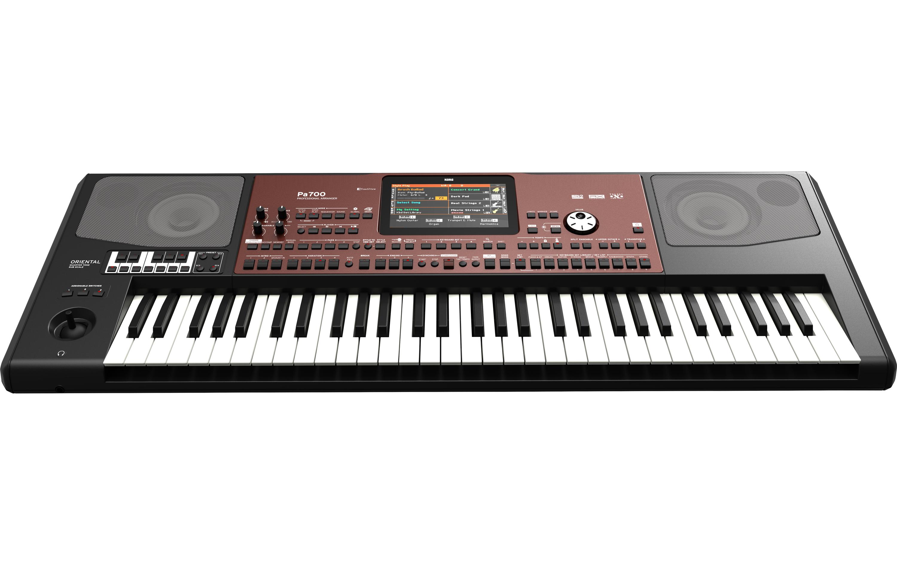 Keyboard PA700 Oriental<br>Keyboard mit 61 Tasten