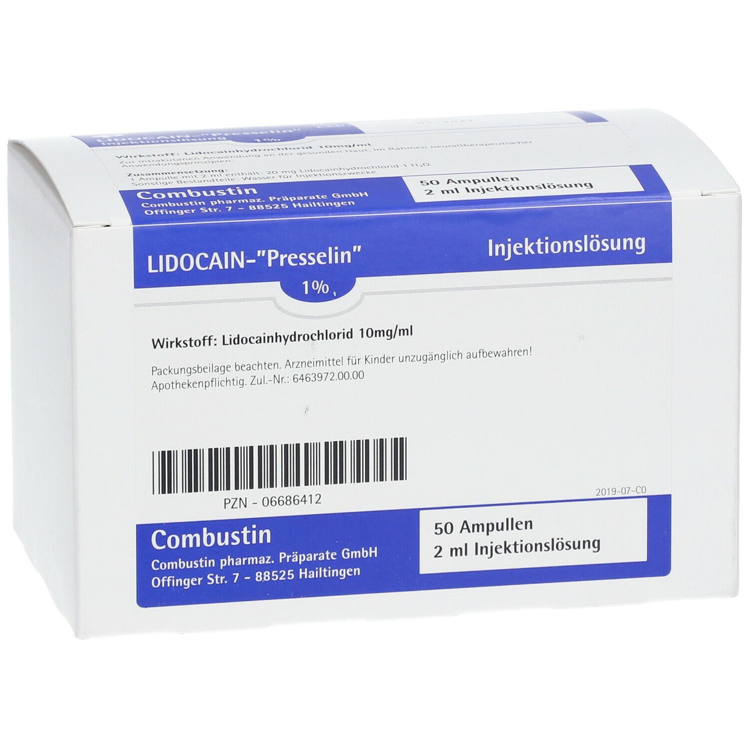 LIDOCAIN-Presselin® 1%