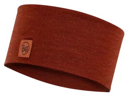 Bandeau Femme Buff Mérinos Wide Rouge Unique