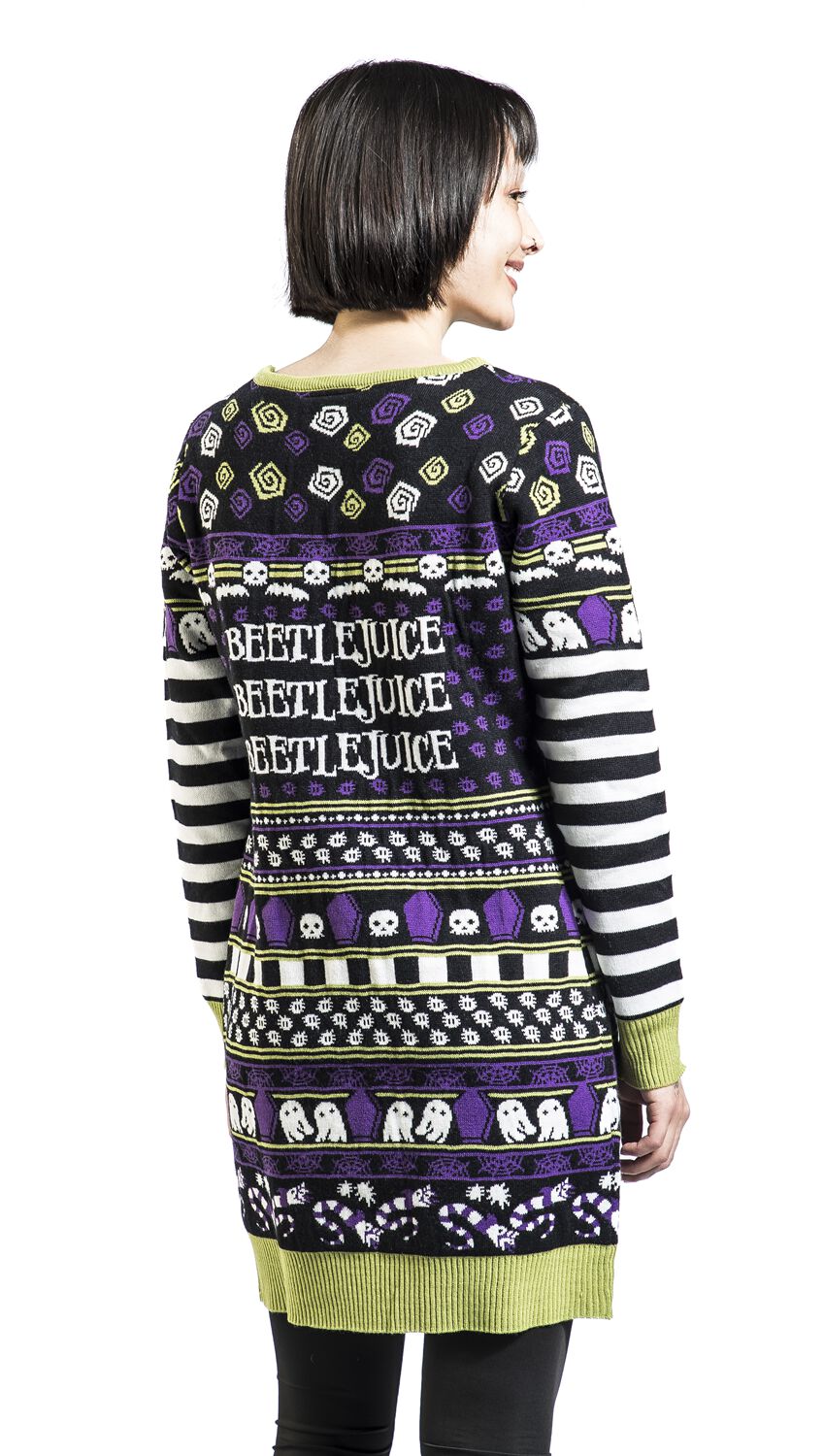 The ghost with the most | Beetlejuice Robe mi-longue