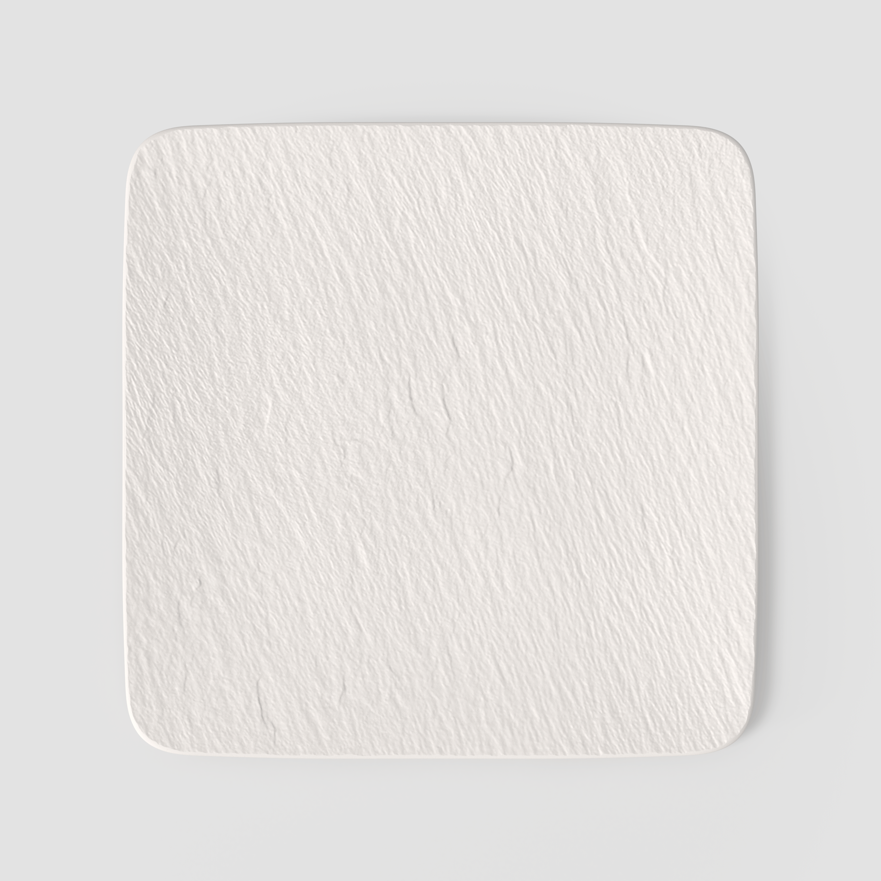 Manufacture Buffet plate White, 12.7'' x 12.7'', Premium Porcelain