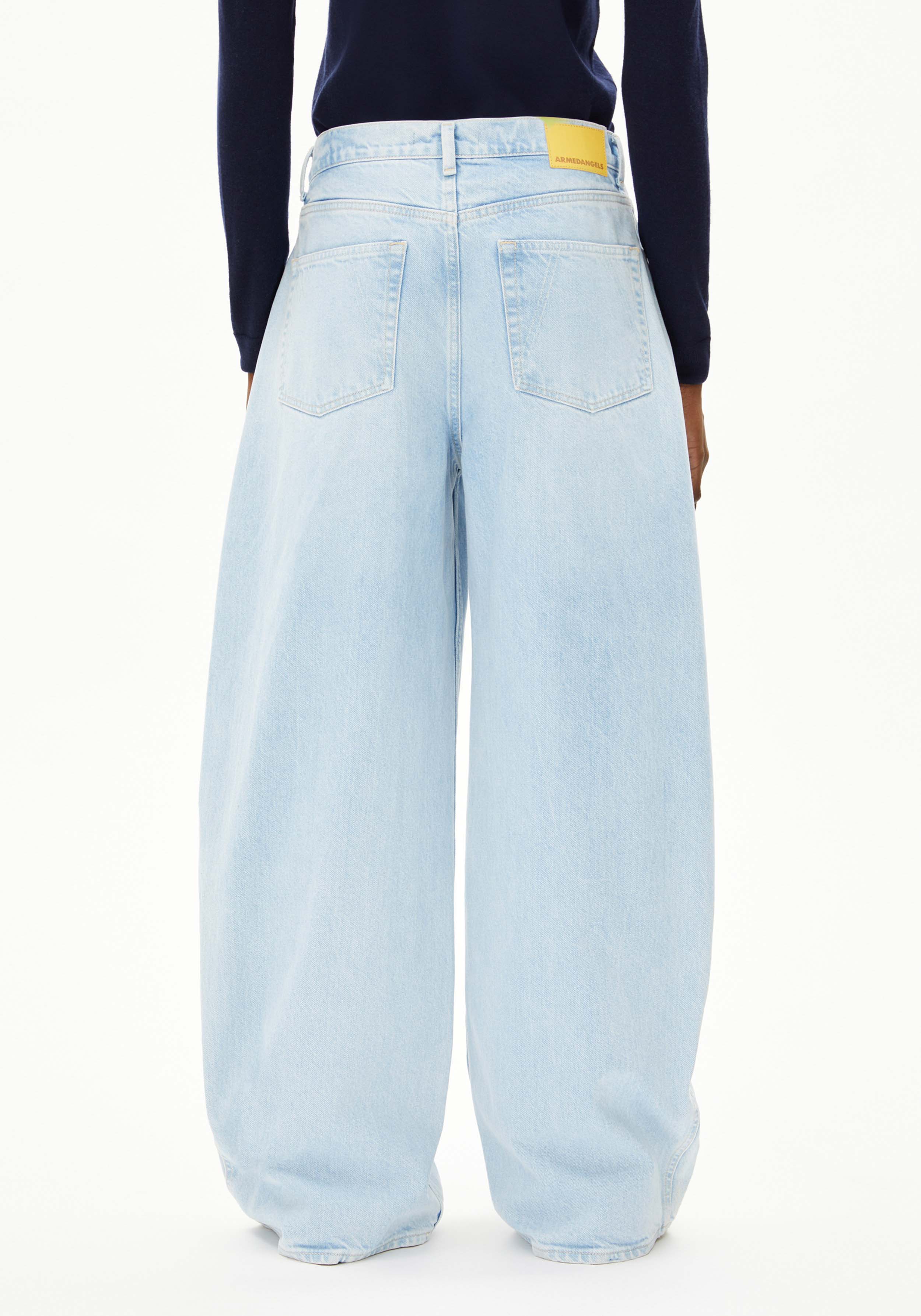 Armedangels Damen-Jeans Aalthea Barrel Barrea