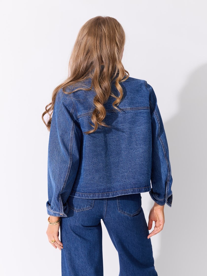 Bea jakke Stonewashed