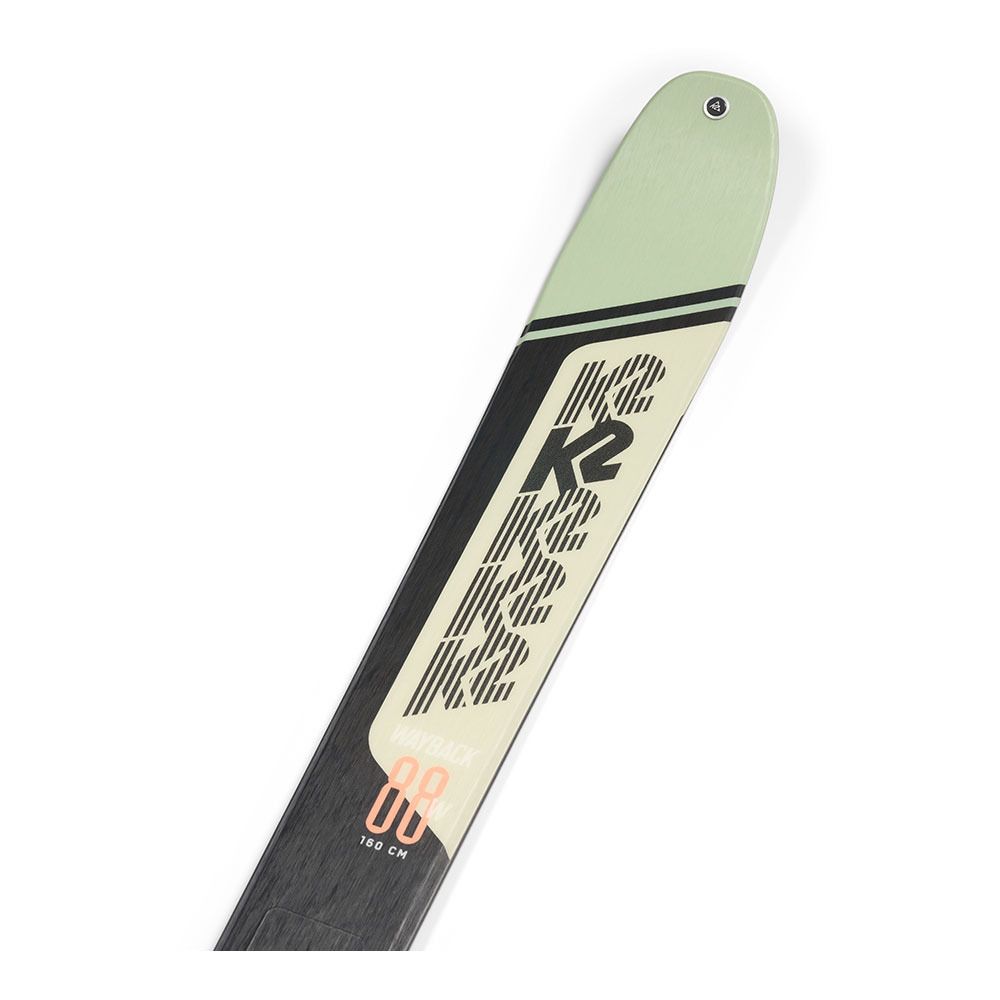 K2 WAYBACK 88 W - Skis randonné Femme green/black