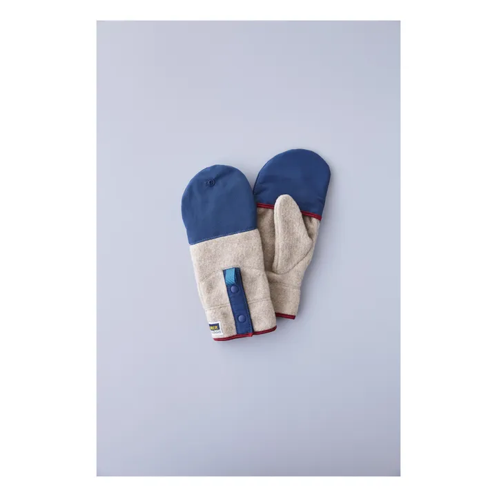 Elmer by Swany Moufles Eco Cover Laine Recyclée | Camel