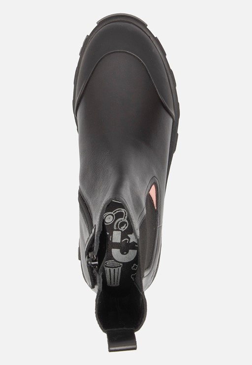 Muyters Chelsea boots zwart Leer 42701