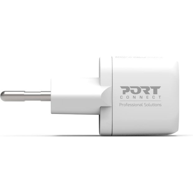 Port Designs 900030EU chargeur d'appareils mobiles Universel Blanc Secteur Charge rapide Intérieure