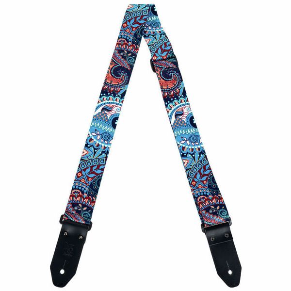Harley Benton ST-70 Black Paisley Bundle