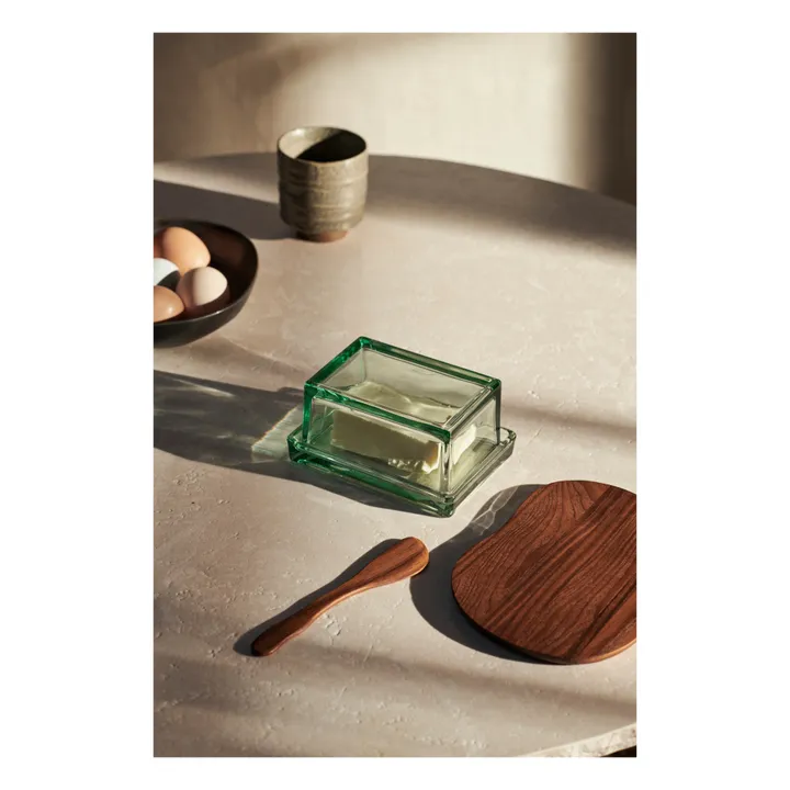 Ferm Living Beurrier Oli en verre recyclé