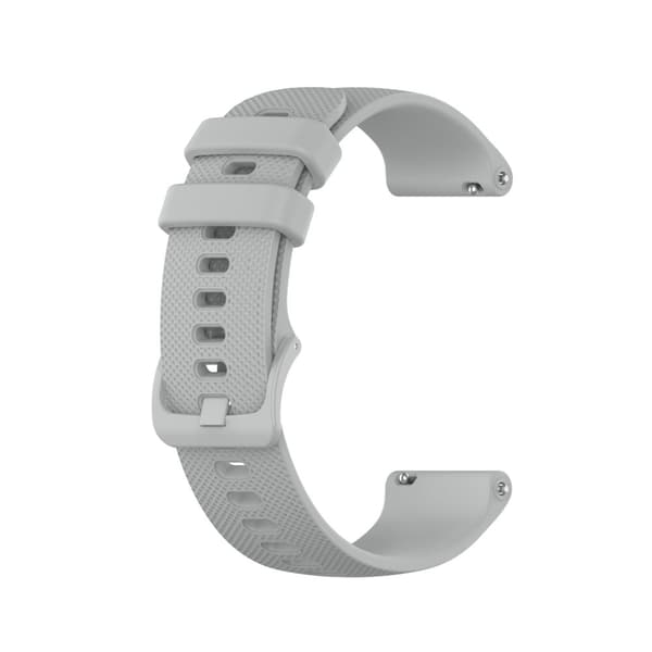 INF Klokkereim silikon Garmin Venu 2S, Garmin Vivomove 3S Grå Garmin Venu 2S, Garmin Vivomove 3S, Garmin Move 3S, Garmin Vivoactive 4S, Garmin Active