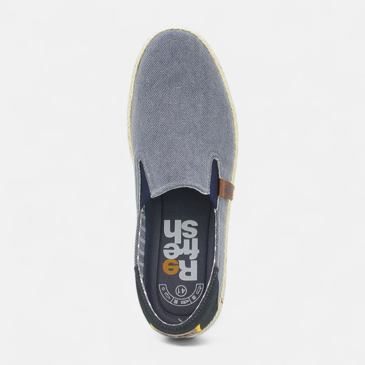 Baskets en toile Homme bleu marine