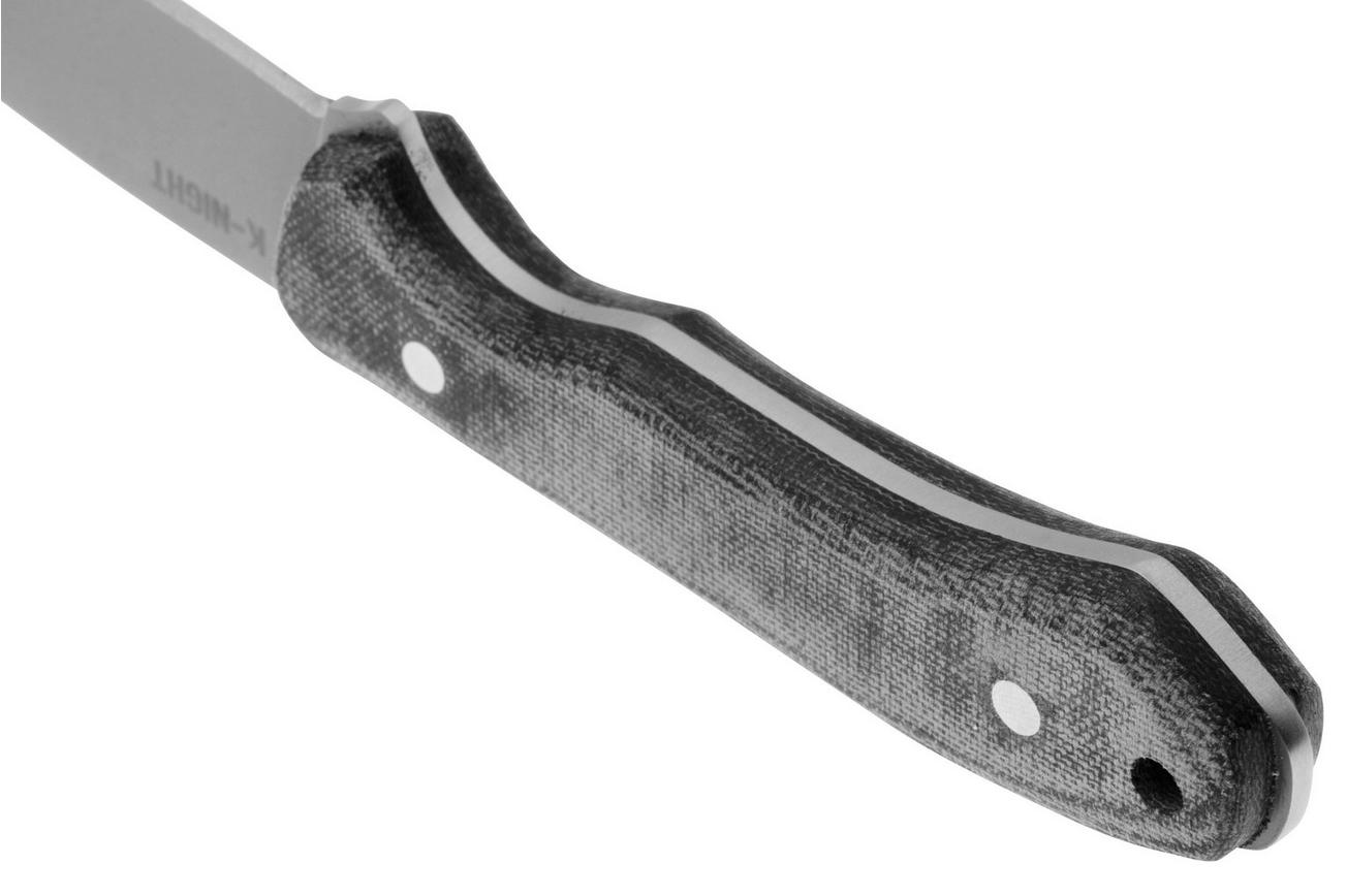 Condor K-knight CTK1836-42MSK, 14C28N Black Micarta, bushcraftmes Jason Breeden design