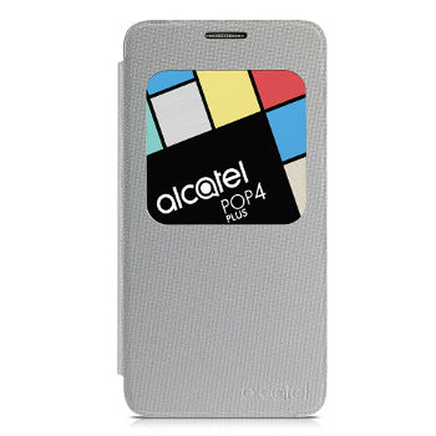 Alcatel Mobile Housse Aero Flipcase (argent) - Alcatel Pop 4 Plus
