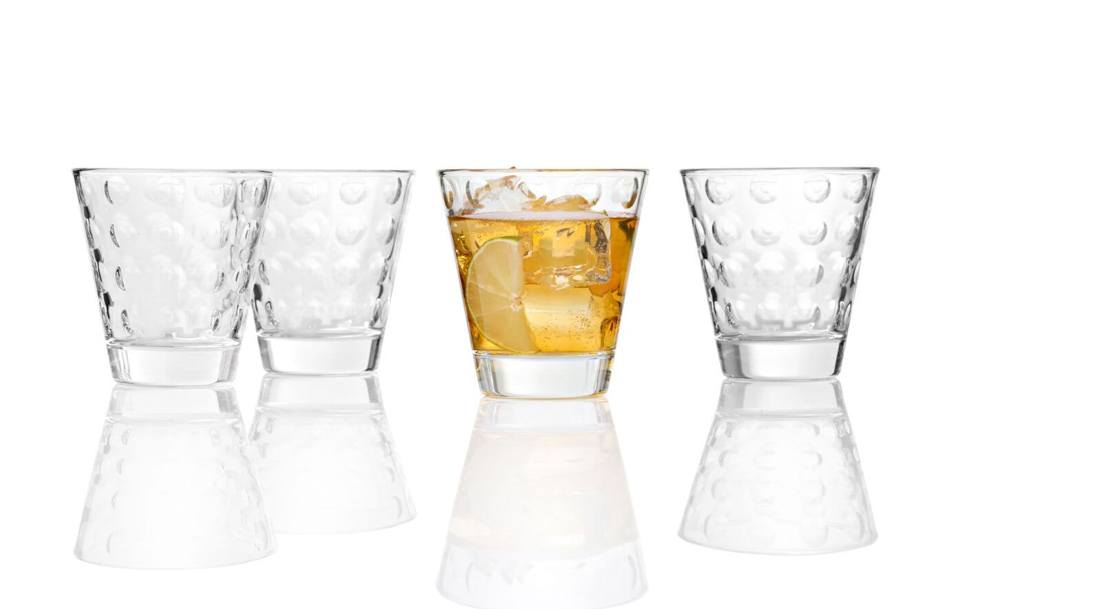 LEONARDO Whiskyglas OPTIC 6er Set transparent