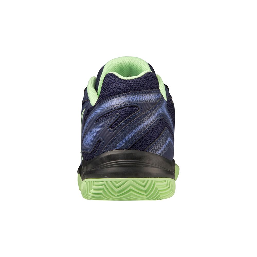 Mizuno BREAK SHOT 4 PADEL - Chaussures Unisexe padel evening blue/patinagreen/iolite