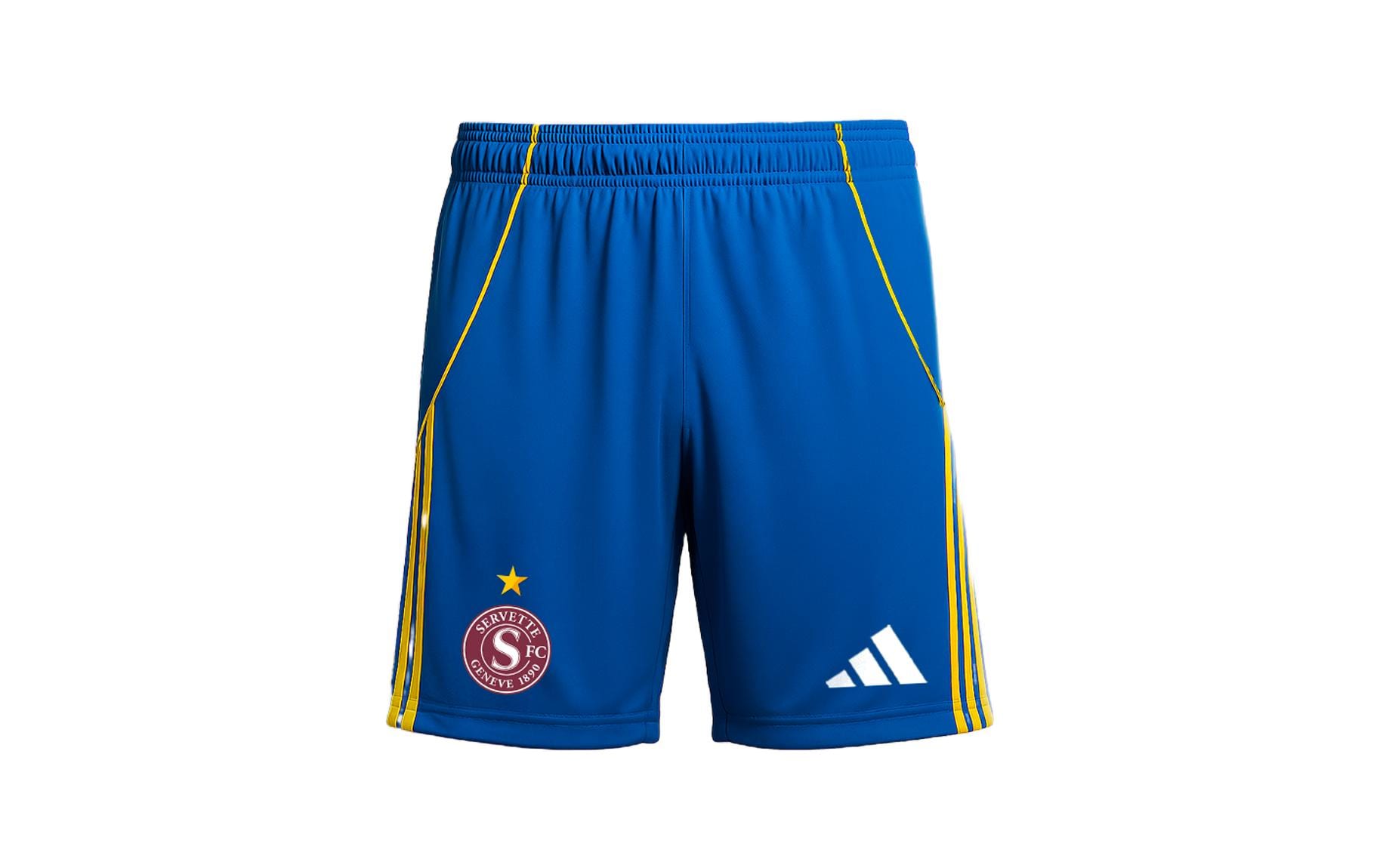 Shorts Home Junior 25/26 Blau, 152Heimshorts des Servette FC für die Saison 2025/26
