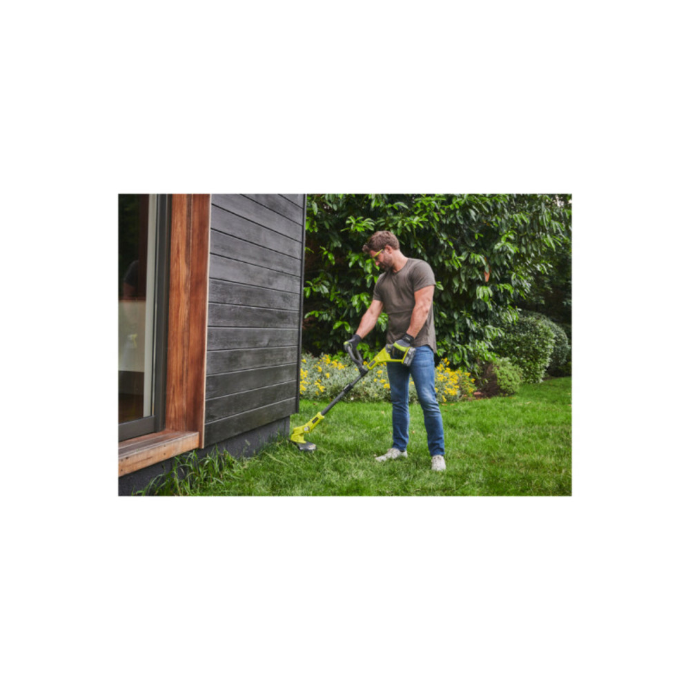 Coupe bordures - dresse bordures hybride ryobi 18v oneplus -1 batterie 18v 2.5ah lithiumplus - 1 chargeur rapide rlt1831h25f