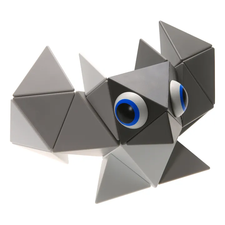 Trido Jeu de construction magnétique Greyscale - Set de 24 pièces