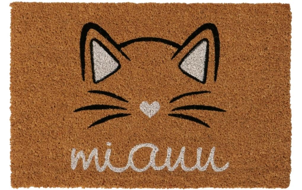 Fussmatte Miauu 40 cm x 60 cmFussabtreter