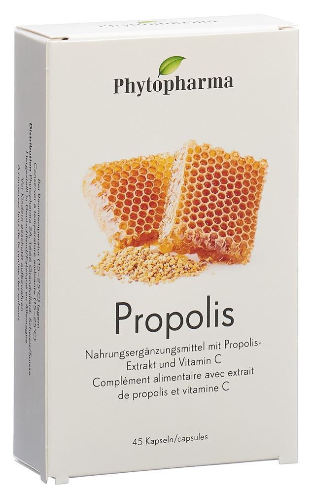 PHYTOPHARMA Propolis Kaps Blist 45 Stk